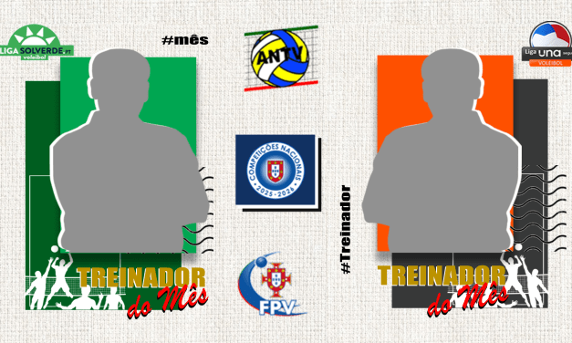 🏐 ANTV lança o Prémio “Treinador do Mês” nas Ligas Una Seguros e Solverde! 🏆