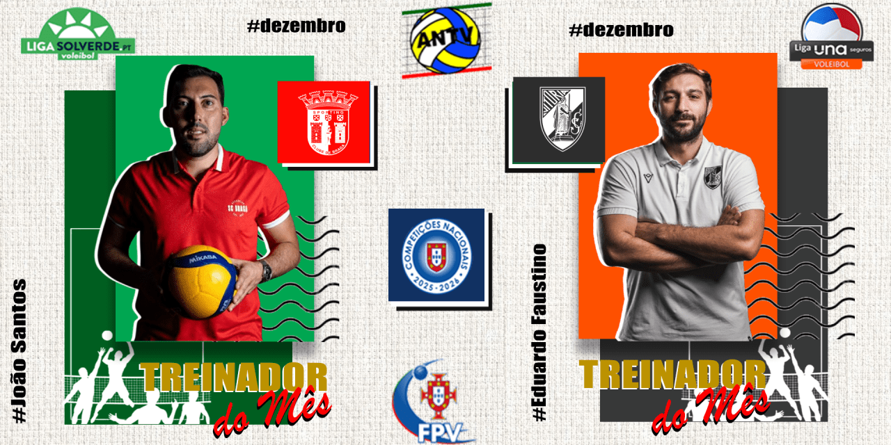 🏆 ANTV anuncia os Treinadores do Mês – Dezembro
